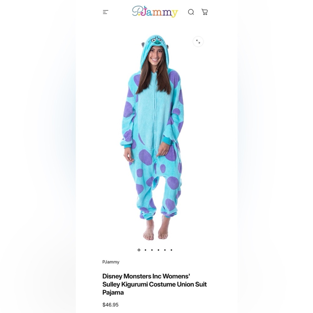 Monsters Inc Sully Pajamas